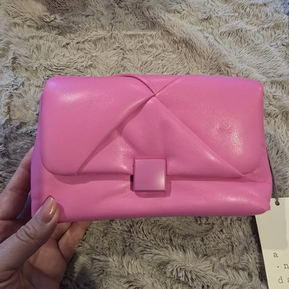 a new day Vibrant Pink Clutch
